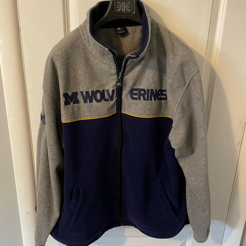 Michigan Wolverines Zip Up - Used